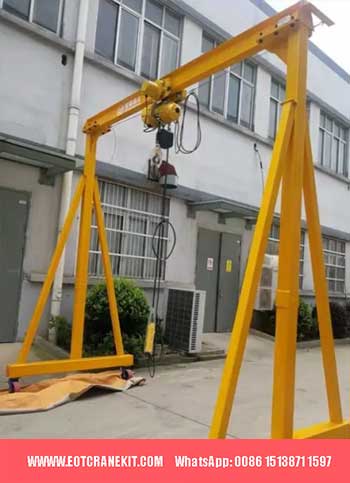 Steel i beam gantry crane 