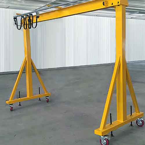 Mobile Gantry Crane 0.5 Ton,  Low Headroom Mobile Overhead Crane