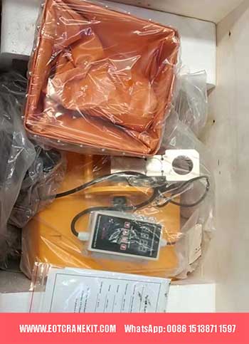 Electric chain hoist 2 ton for the electric travelling mobile gantry crane for sale 