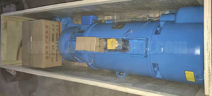 Single girder underslung overhead crane hoist 