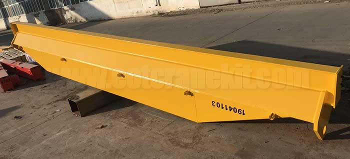Main girder of single girder underslung crane 