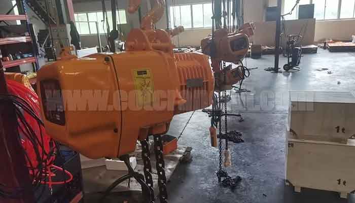 3 ton electric jib crane hoist, electric chain hoist 