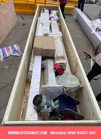 Main parts and crane kit of 3 ton electric chain hoist crane for sale Mexico 