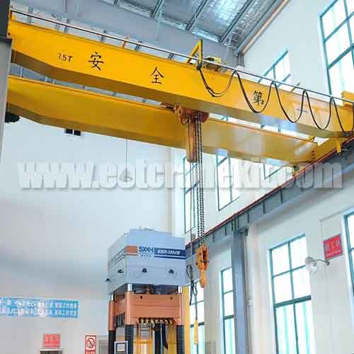 Top Running Electric Chain Hoist Crane:
