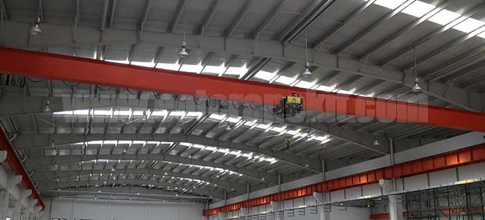 European style girder overhead cranes 10 ton