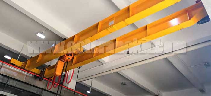I-Beam Girder Top Runing Double Girder Bridge Cranes: