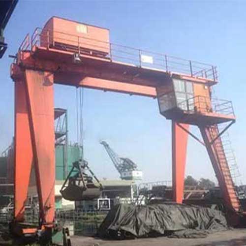 Four-Rope Grab Bucket Gantry Crane, clamshell grab bucket crane