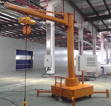 Jib Crane on Wheels, Custom Portable Jib Crane on Wheels 250kg -2000kg ...