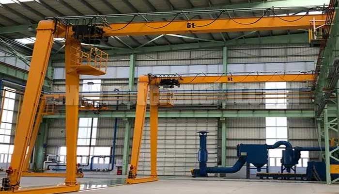 Indoor Semi-Gantry Crane: