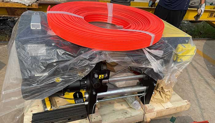 Electric hoist of 5 ton single girder top running eot crane 