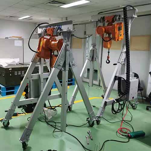 Aluminum Gantry Cranes in Food Industry:Hygienic & Anti-corrosion