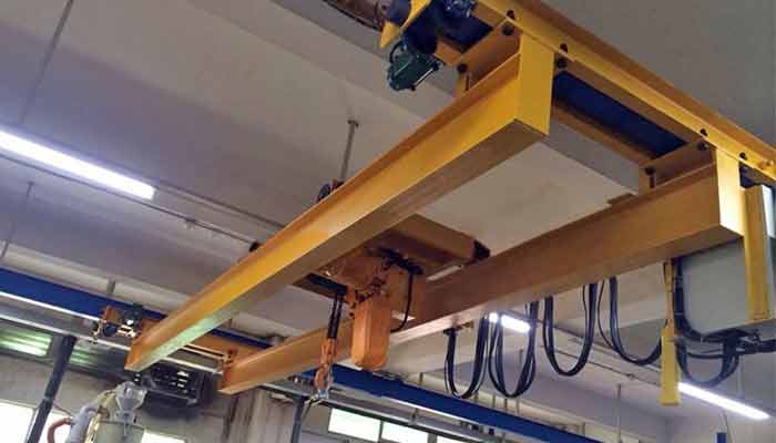 Double Girder Ceiling-Mounted Bridge Crane: