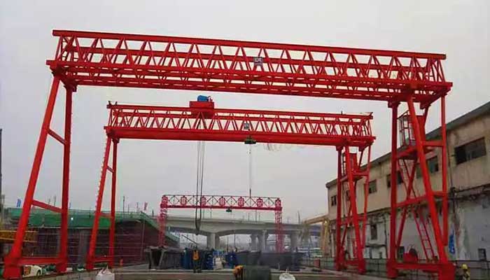 Double Girder Truss Girder Gantry Crane: