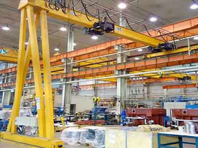 Overhead Rail Cranes | Overhead Cranes & Bridge Cranes on Rails ...