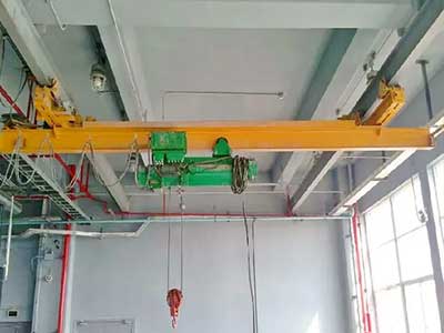 Crane types: Ceiling mounted crane