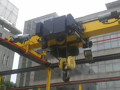 Low Headroom European Style Electric Wire Rope Hoists: