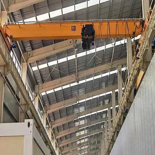 Standard overhead top running crane with single girder crane desgin