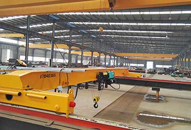 Main girder， box girder design for single girder crane 