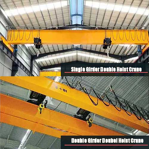 Double Hoist Overhead Cranes | Single Girder vs Double Girder Design