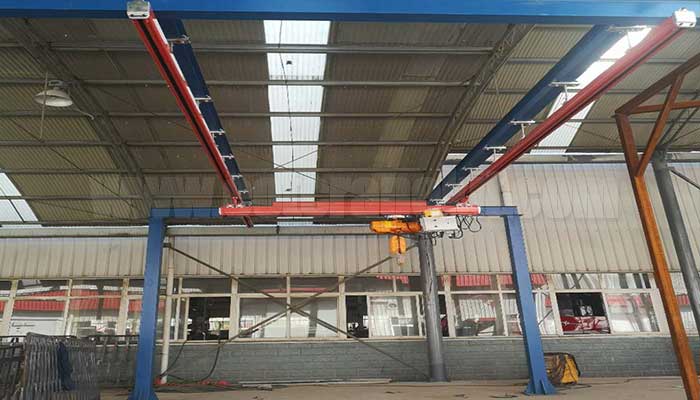 reestanding articulated KBK cranes