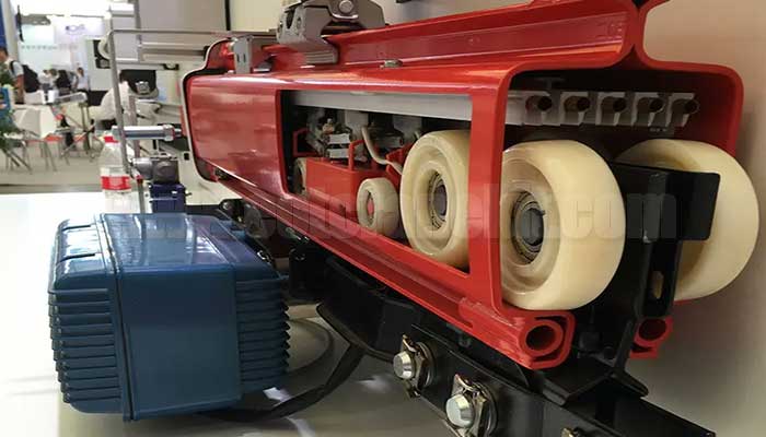 Enclosed kbk rails 