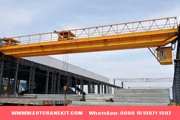 Double Girder Outdoor Bridge Crane: