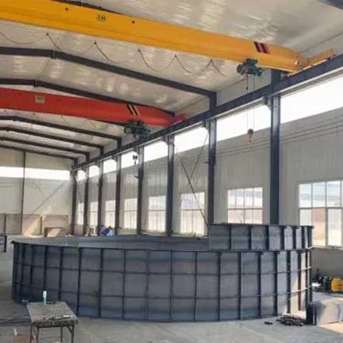 Large Formwork Components handling overhead crane, electric birdge crane and eot crane