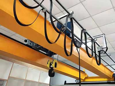 Double girder top running overhead rolling crane