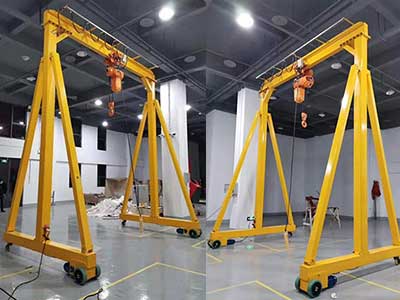 Rolling Bridge Crane vs Rolling Gantry Crane vs Rolling Jib Crane ...