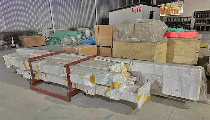 10 ton gantry crane with portable frame design for delivery 