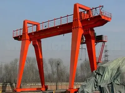 Double Cantilever Gantry Crane with Electric Hoist