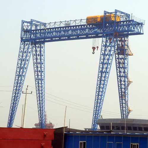 Truss Girder Gantry Cranes in Shipyard Material Handling 50 to 200 Tons