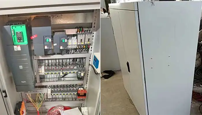 Variable speed control electrical cabinet 