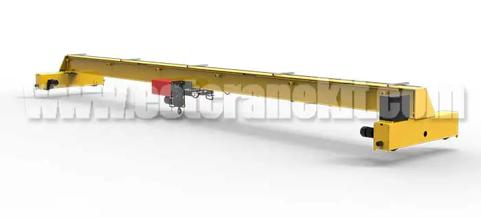 Top running single girder overhead crane with cd/md electric hoist 1 ton to 20 ton, 3 ton, 5 ton, 10 ton, 15 ton hot sale 