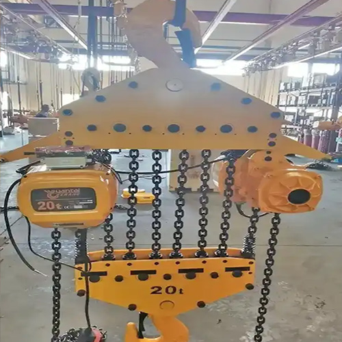 Hook Mounted Portable Electric Chain Block 20 Ton 50M Lifting Height