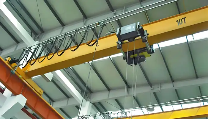 single girder overhead crane 10 ton