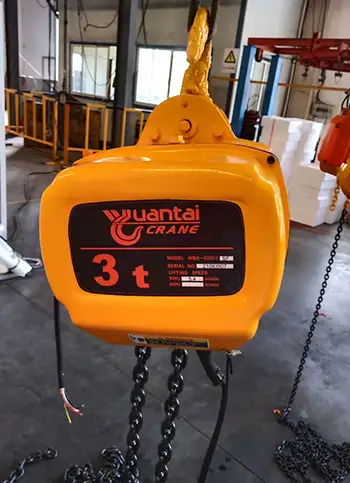 Hook Mounted Portable Chain Hoist 3 Ton 10M