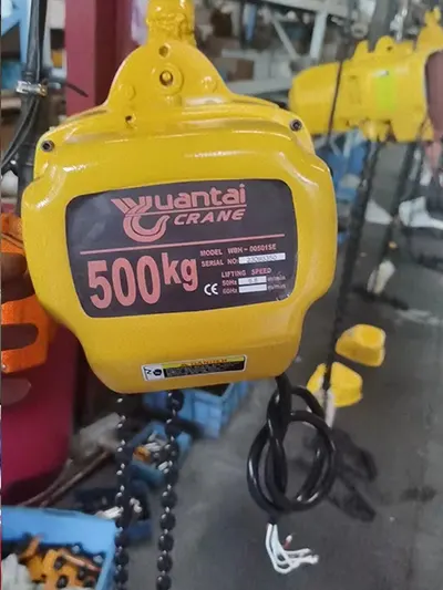 500kg electric chain hoist for sale 