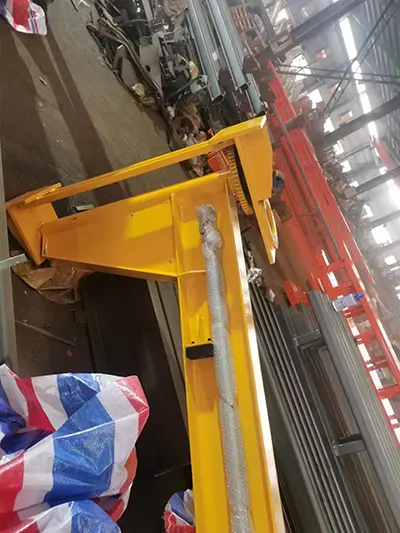 500kg wall mounted jib crane rotating system 