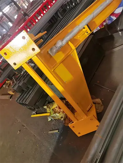 Wall mounted plate of wall mounted cantilever crane 500kg 