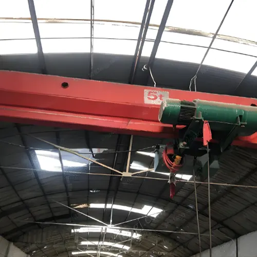 Low Headroom Single Girder Overhead Crane 5 Tons