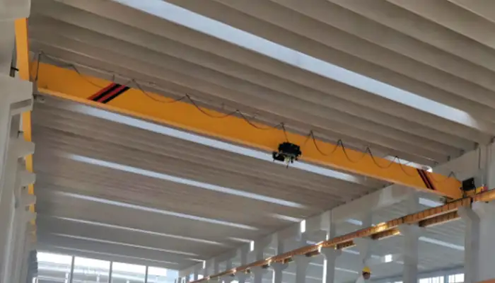European Style Single Girder Top Running 10 Ton Bridge Crane: