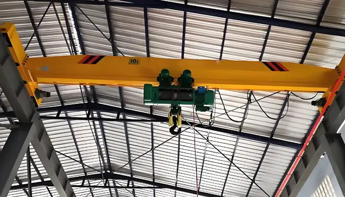 General Use Single Girder 10 Ton Bridge Crane: