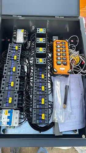 electrical box and remote control 