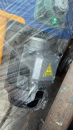 Travelling motor for electric powered travelling roller gantry crane non rail travelling gantry 