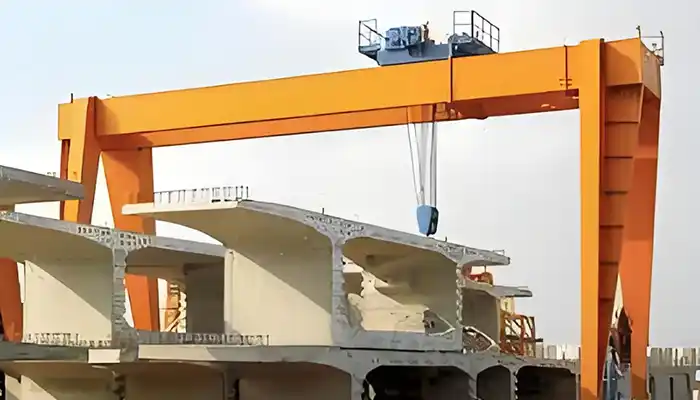 Europan standard crane open winch for double girder gantry crane