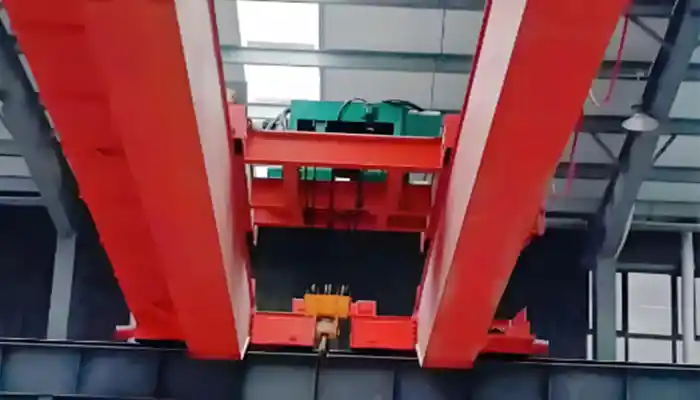 LH top running double girder overhead crane with economical cd/md electric wire rope hoist