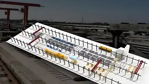 Overhead bridge cranes, gantry cranes for precast concrete manfuaturing plant with typical layouts 