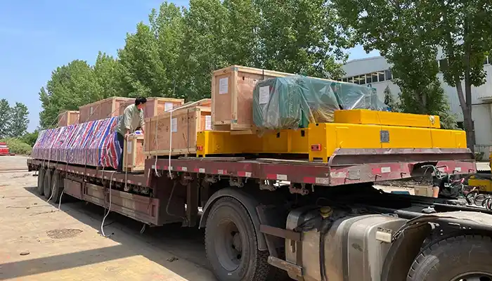 25 ton overhead crane for delivery 