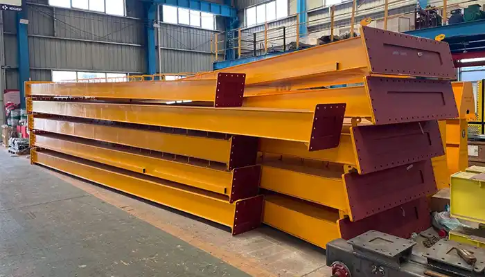 Gantry crane legs and ground beams for the 5 ton and 10 ton projects in the Philippines 